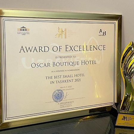 Oscar Boutique Hotel Tasjkent Eksteriør bilde
